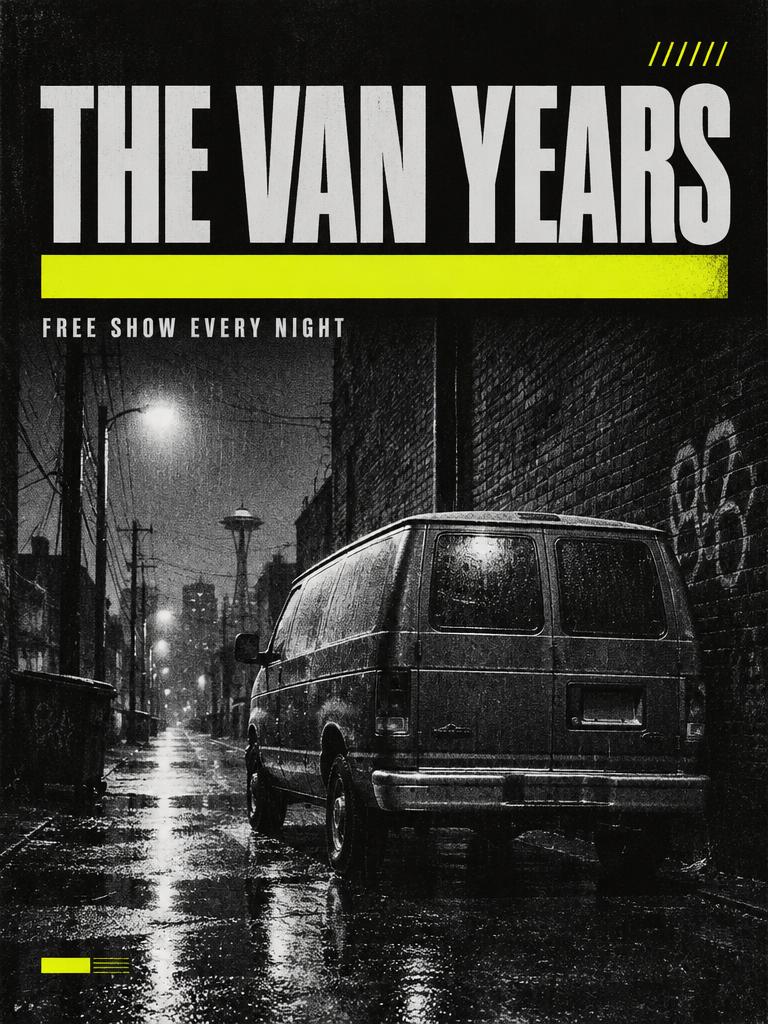 The Van Years era tour poster