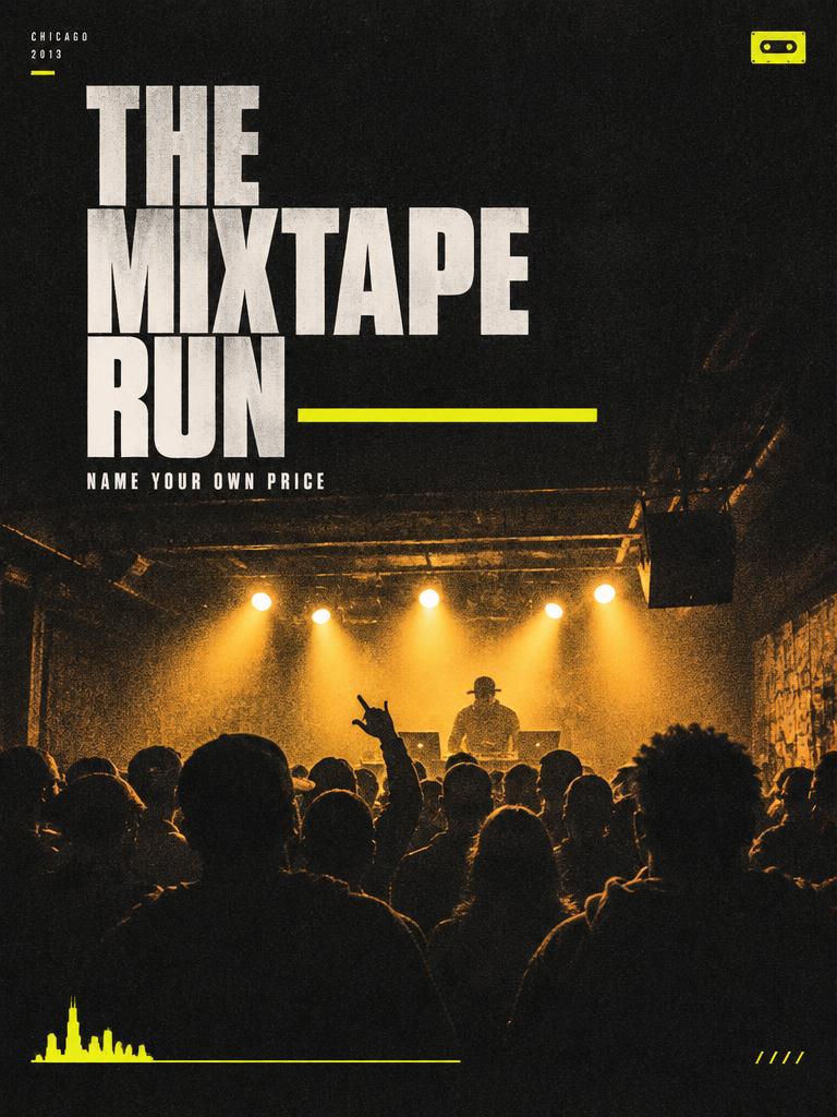 The Mixtape Run era tour poster